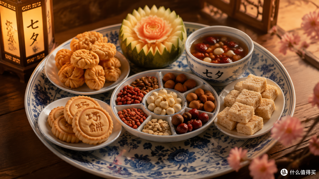 中国七夕六大传统食物