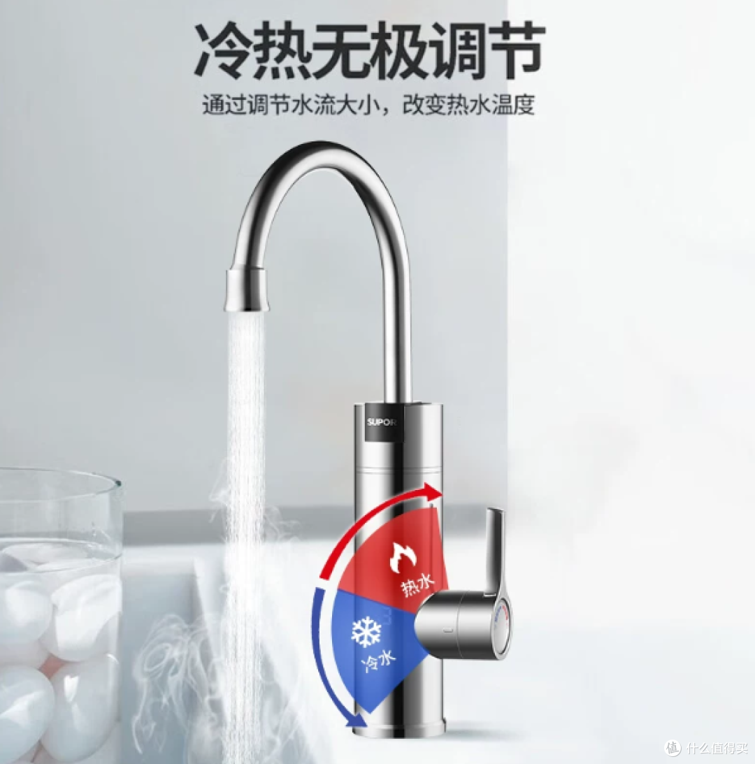 告别冷水折磨!苏泊尔即热式电热水龙头,全屋随时恒温热水自由