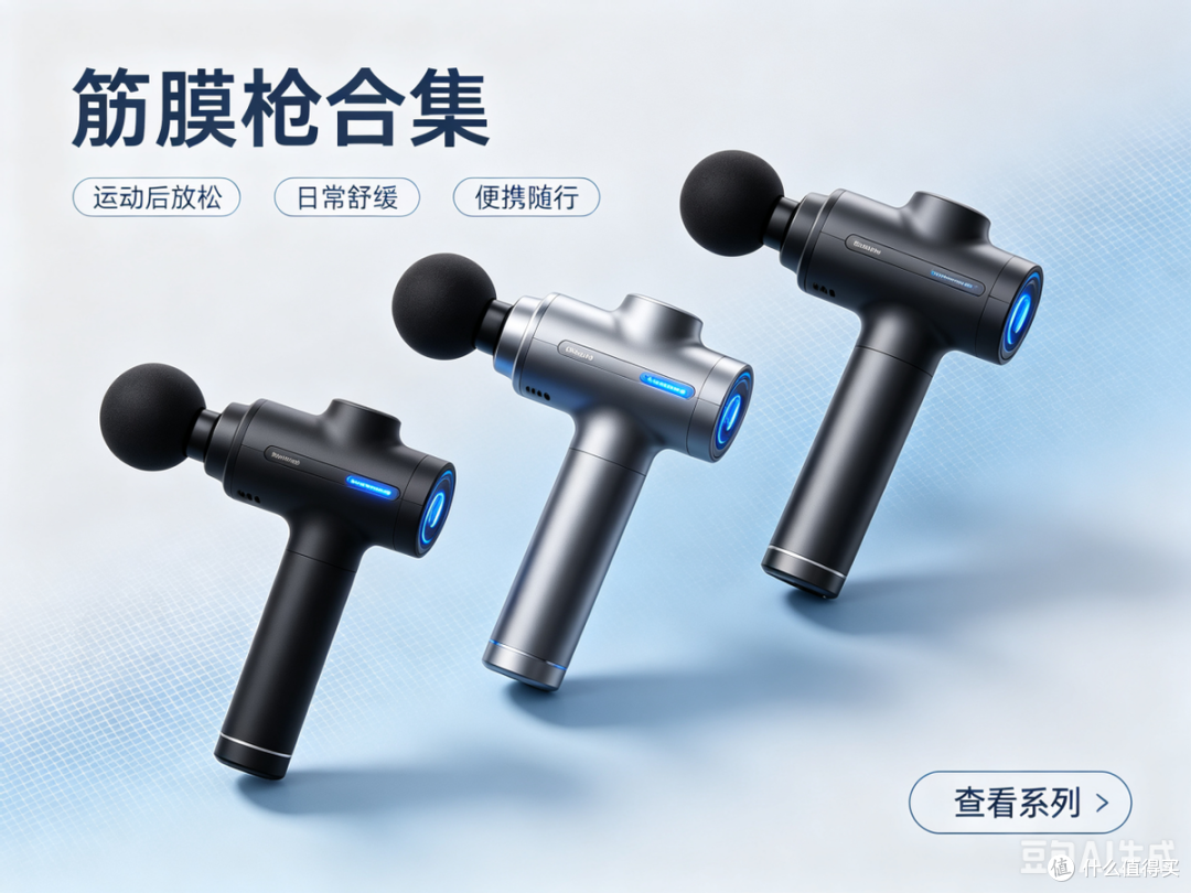 筋膜枪哪个品牌最好?十款畅销高性价比白名单入手不亏