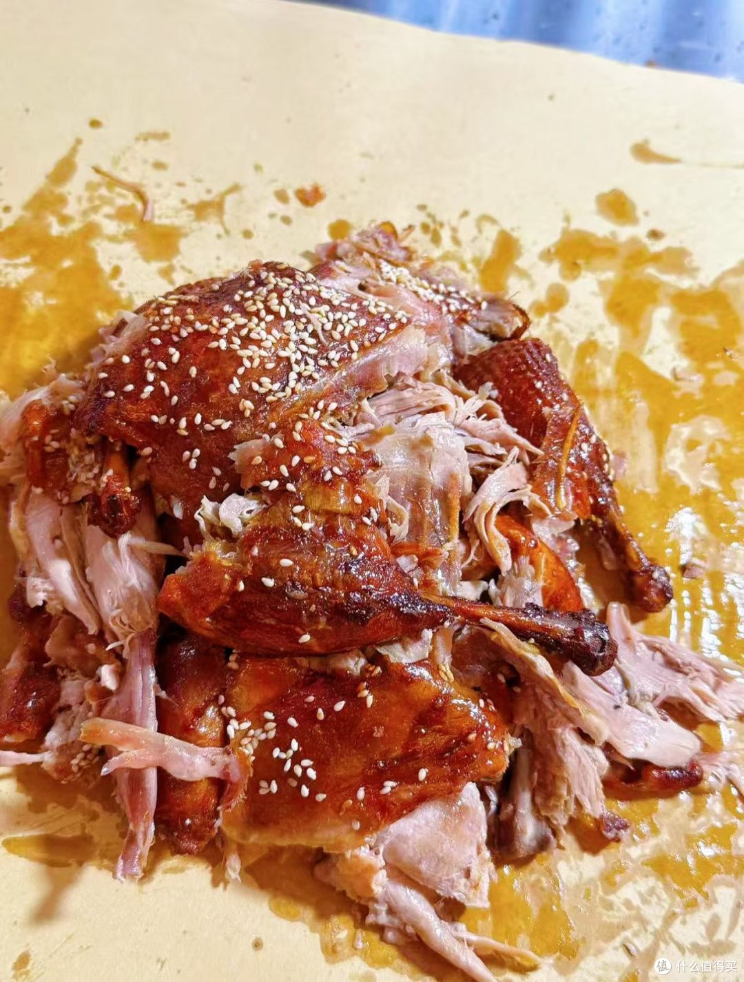 济南槐荫老屯市场探店:桔子手撕烤鸭,甜咸搭配平价市井美食实测