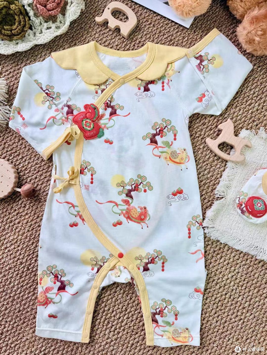 马宝宝满月本命国风礼服✨温柔仙气还巨透气👶