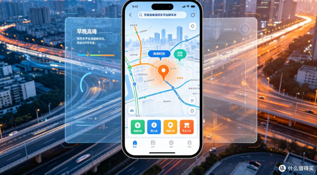 早晚高峰哪个顺风车平台顺路单多?4大主流平台实测对比