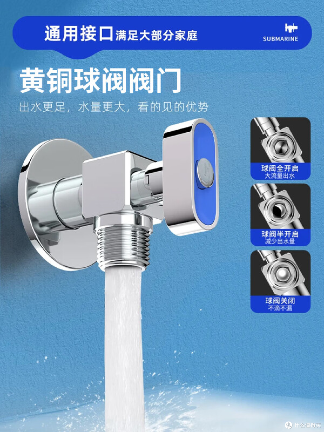 高层业主亲测换掉老式角阀！大流量球阀解决出水小痛点