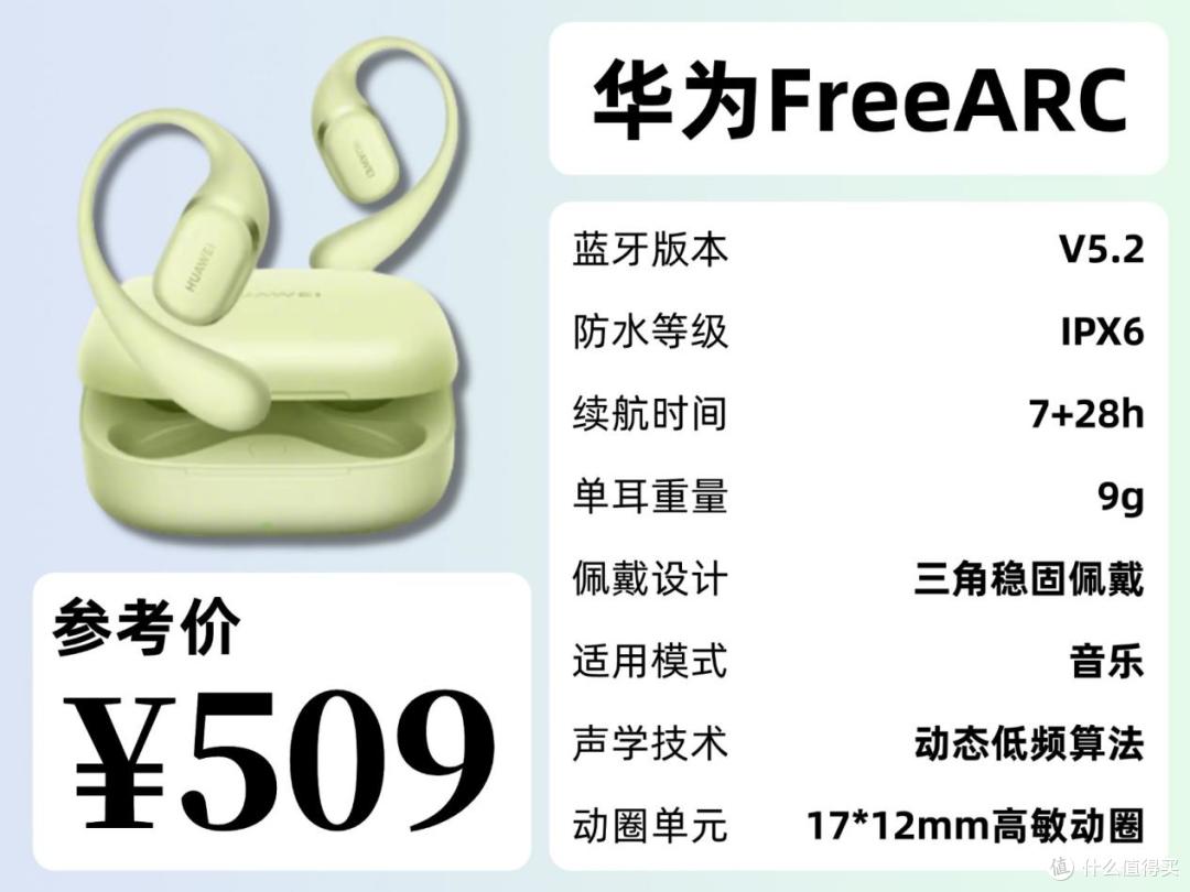 耳挂式耳机测评,华为/小米/虹觅哪款好?最新开放式耳机推荐