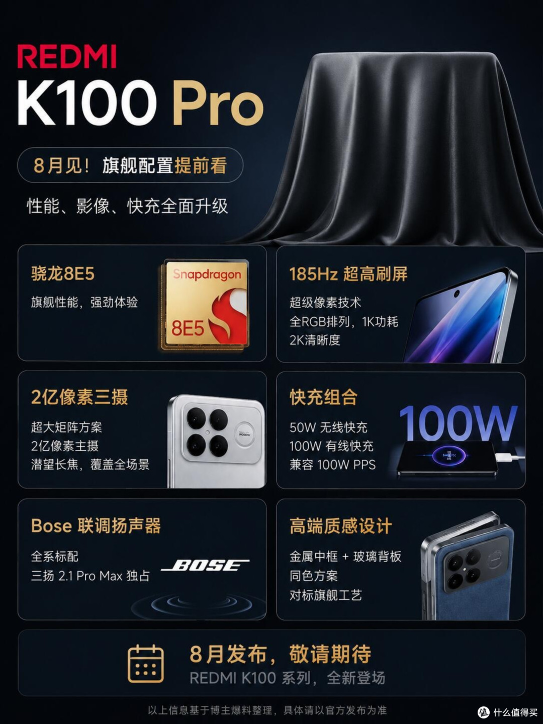 红米K100 Pro完整配置流出,质感直接拉满