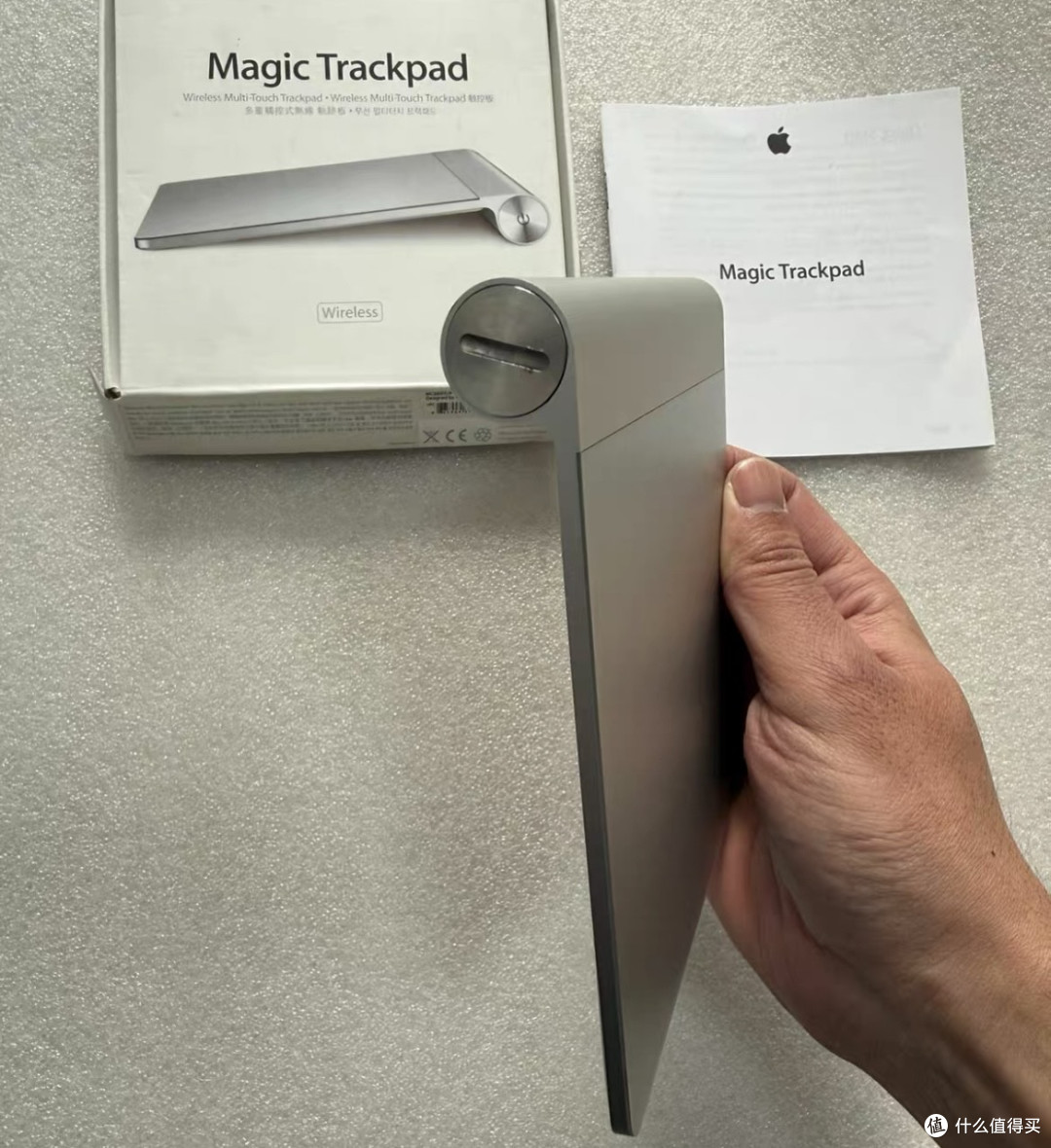 闲鱼135捡了块MagicTrackpad,物理按压咔嗒声比线性马达更有实感
