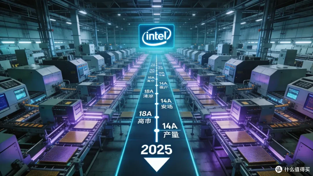 Intel先进工艺推进时间线
