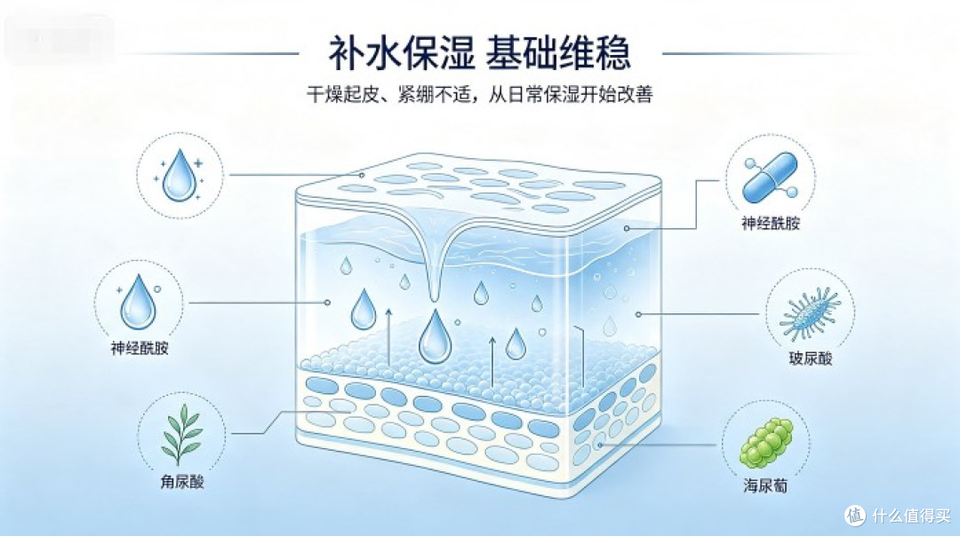 2026干皮新手选购指南|日常基础补水高保湿套装推荐