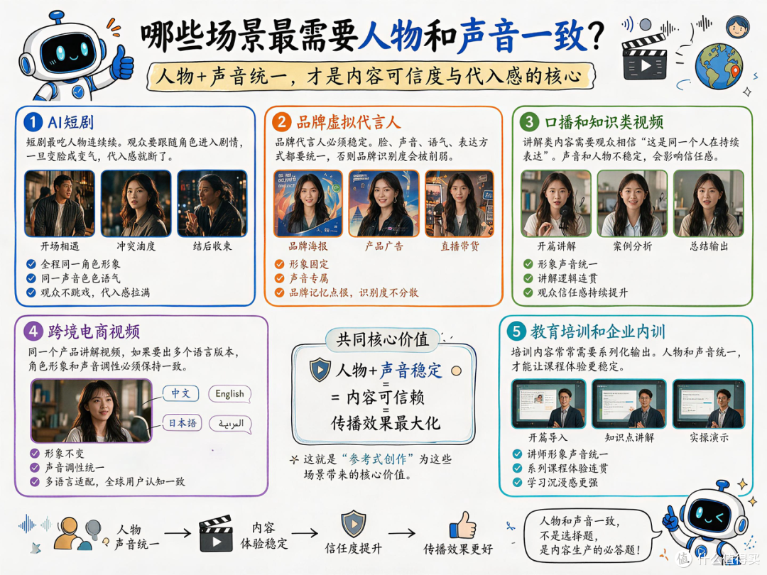 26年人物不会变脸声音还能保持一致的AI视频工具实测亲测好用工具