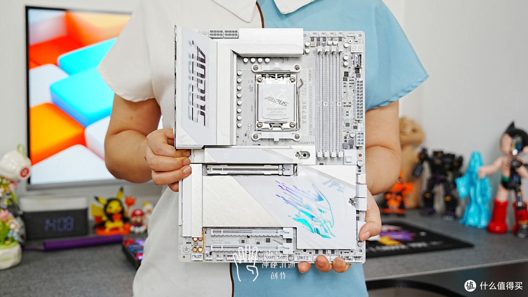 技嘉X870E X3D电竞冰雕主板测评-超内存更简单,超CPU性能更强