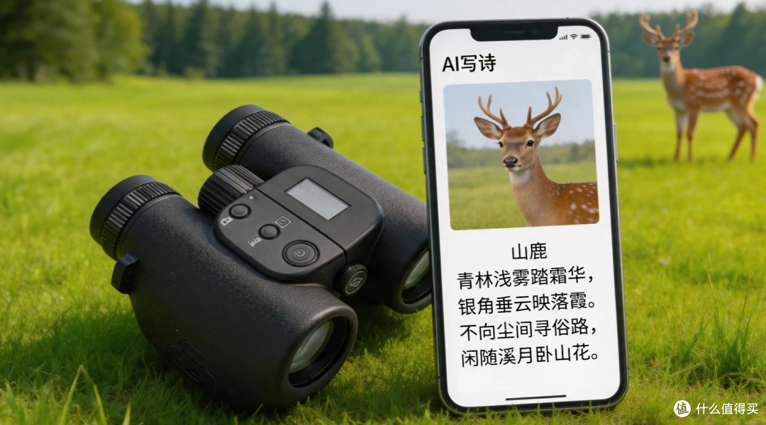 这个望远镜有点意思：能看能拍还能认，户外遛娃多了个新帮手