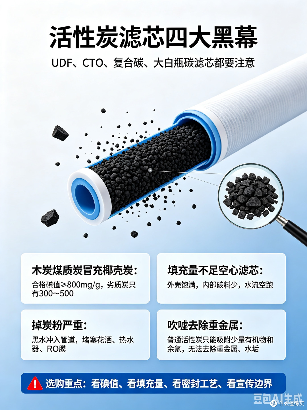 净水器各类滤芯完整黑幕——滤芯让好水变毒水