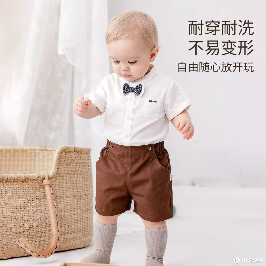 男童夏日绅士本命裤✨西装短裤颜值质感双绝👶
