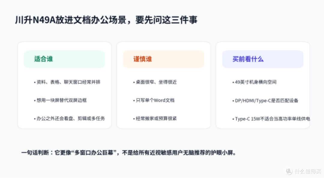 长时间文档办公,显示器别只盯着“护眼”看