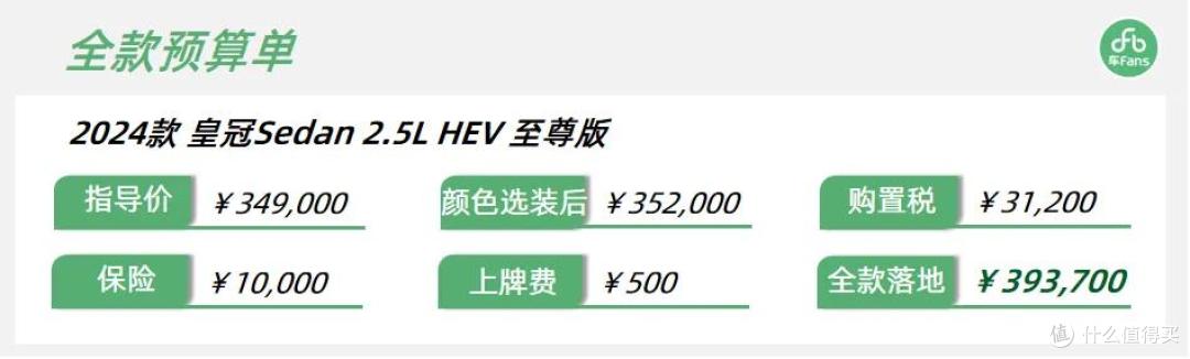 皇冠：卖它全靠老车主的信仰，任何颜色都需要加3000