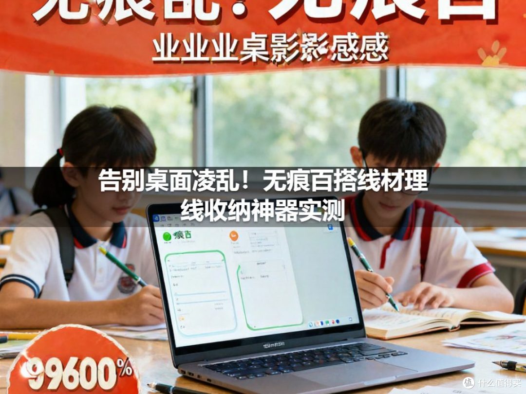 告别桌面凌乱!无痕百搭线材理线收纳神器实测
