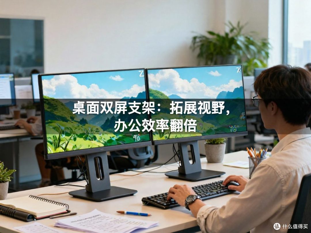 桌面双屏支架：拓展视野，办公效率翻倍