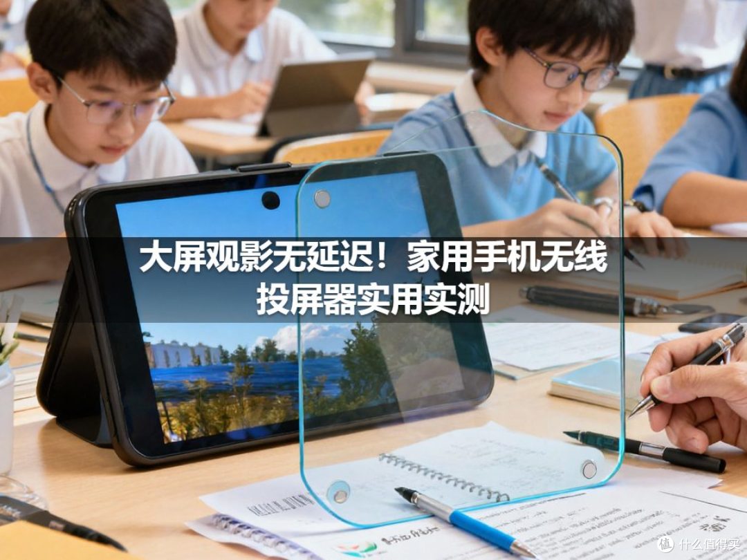 大屏观影无延迟!家用手机无线投屏器实用实测