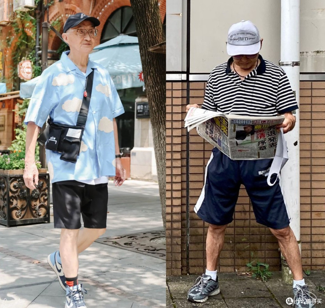 六七十岁的男人，在夏天多穿这几个富贵色，清爽洋气，关键显年轻