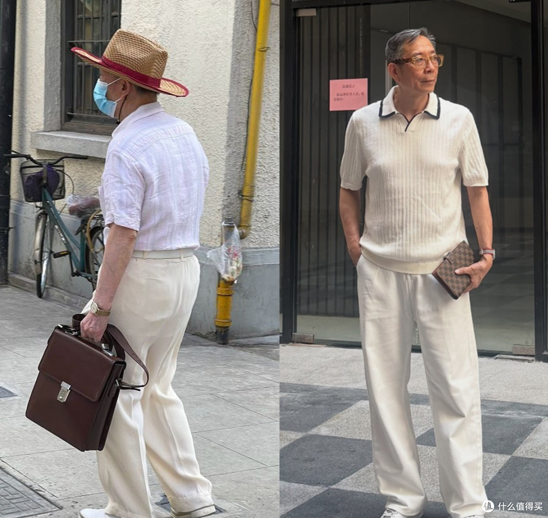 六七十岁的男人，在夏天多穿这几个富贵色，清爽洋气，关键显年轻