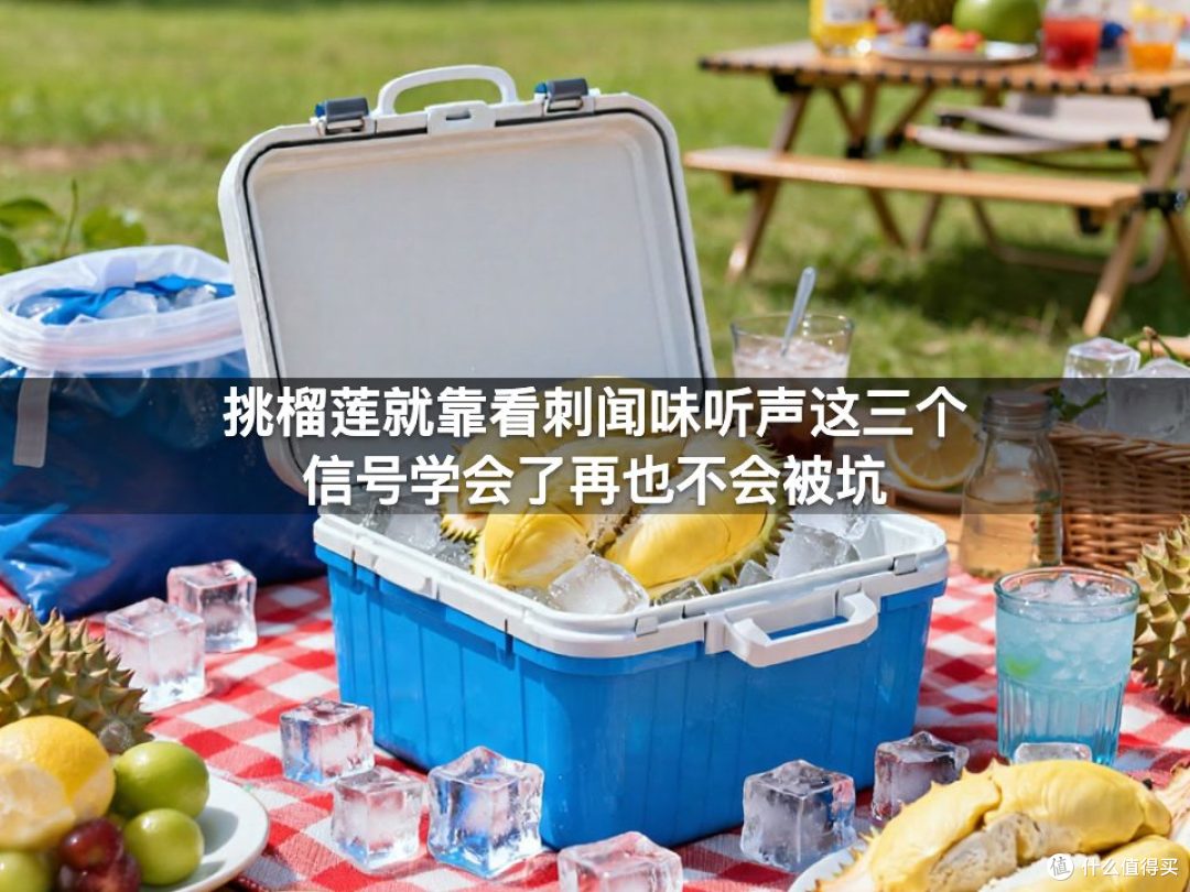 挑榴莲就靠看刺闻味听声这三个信号学会了再也不会被坑