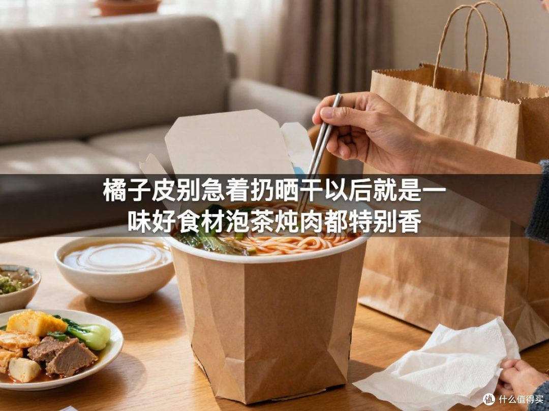 橘子皮别急着扔晒干以后就是一味好食材泡茶炖肉都特别香
