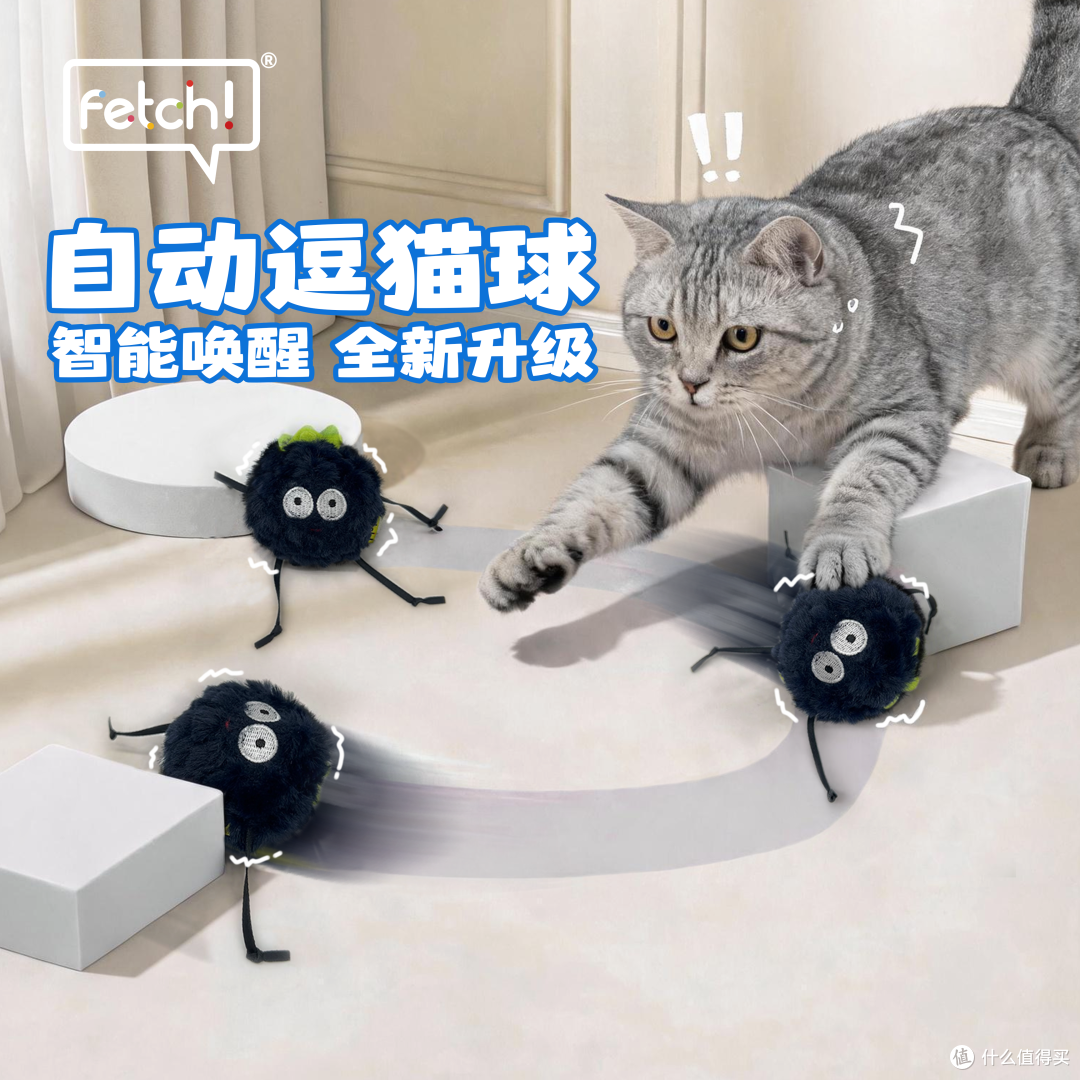 20分钟快充，猫能疯玩40分钟！