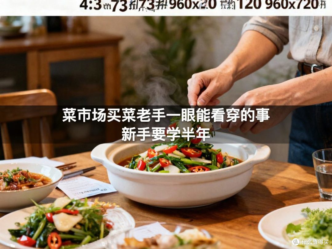 菜市场买菜老手一眼能看穿的事新手要学半年