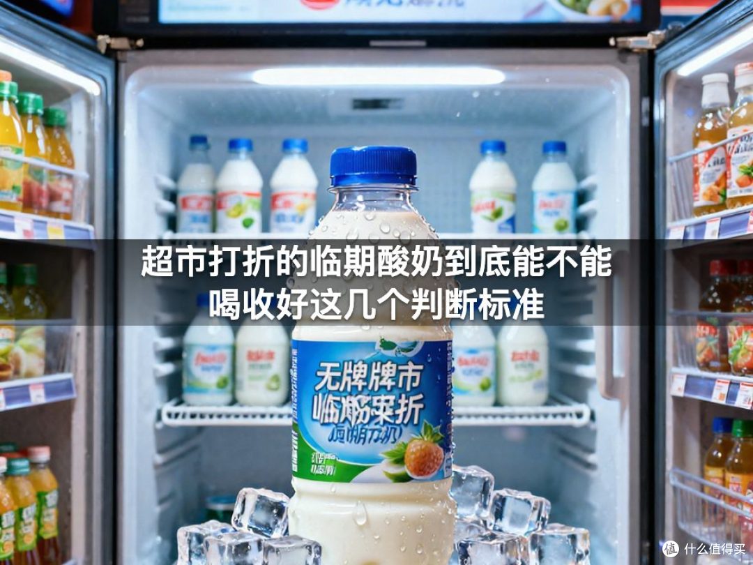 超市打折的临期酸奶到底能不能喝收好这几个判断标准