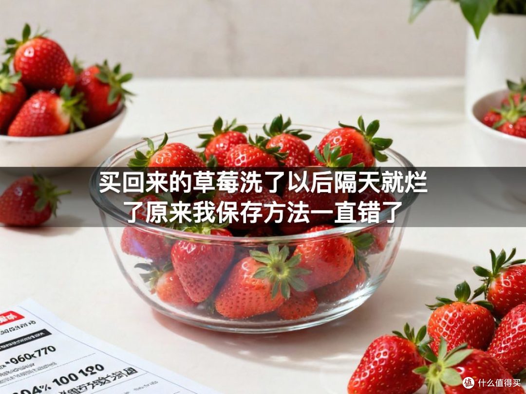 买回来的草莓洗了以后隔天就烂了原来我保存方法一直错了