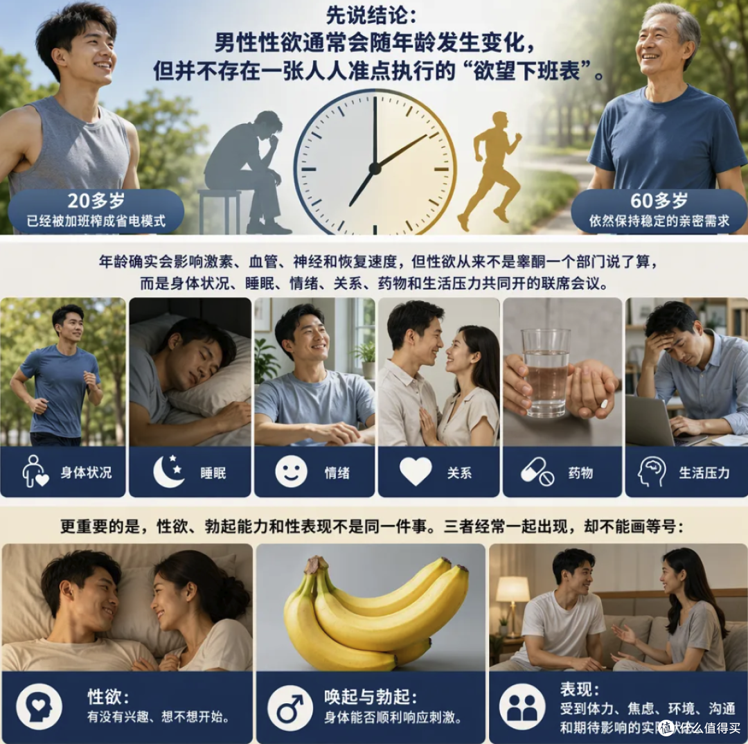男性性欲有“保质期”吗？拆解20—60岁的真实变化与应对方法