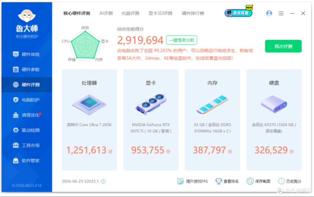 帮朋友配全能主机：兼顾游戏与生产力！敲定 265K+Z890+5070Ti