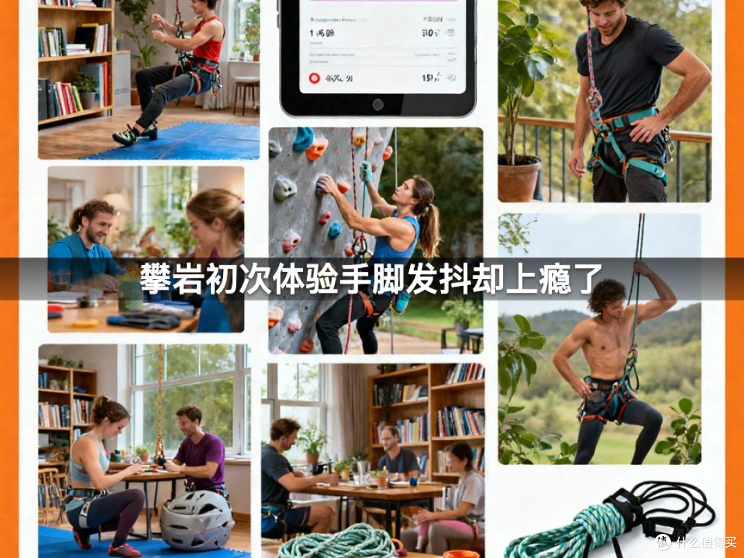 攀岩初次体验手脚发抖却上瘾了