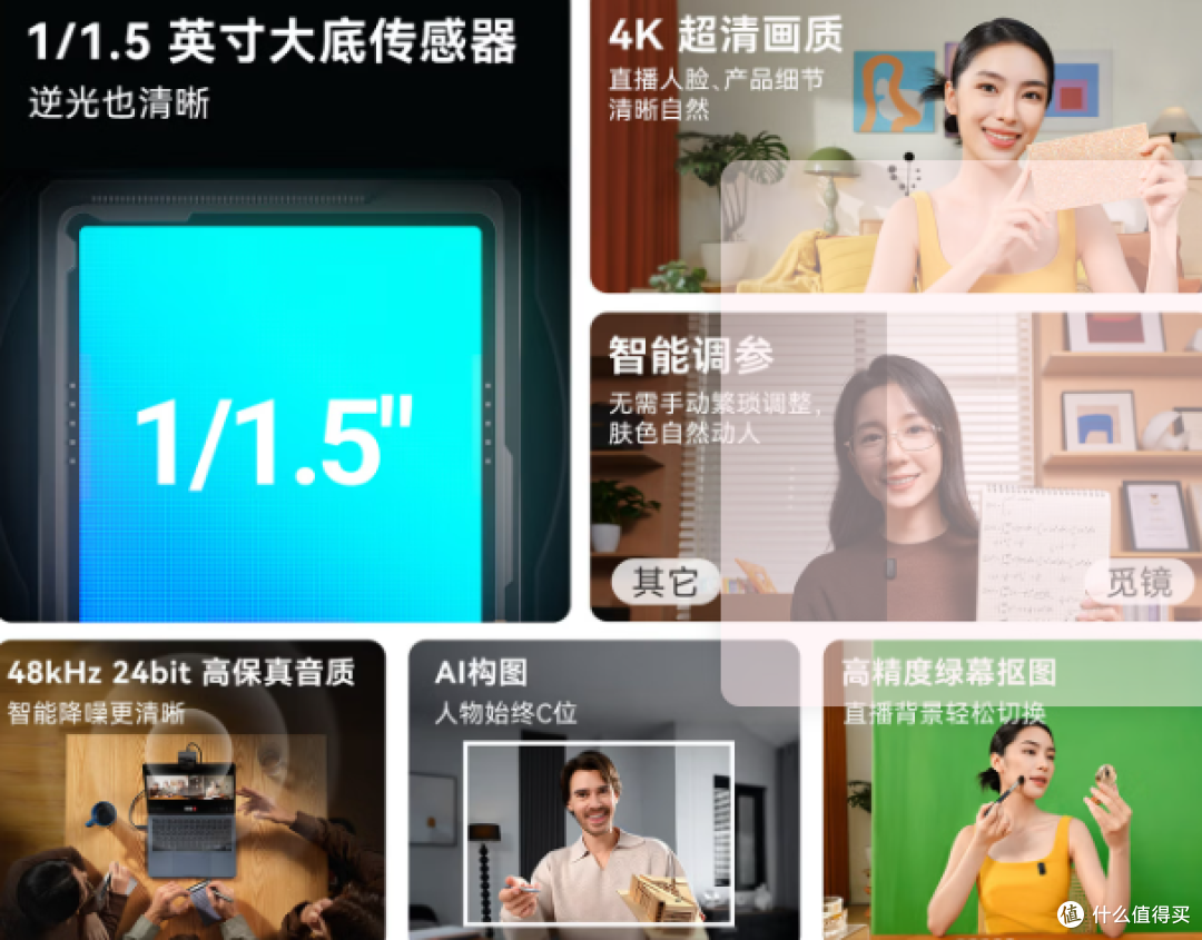 直播摄像头选购参考：奥尼A6和猛玛觅境各有什么特点？