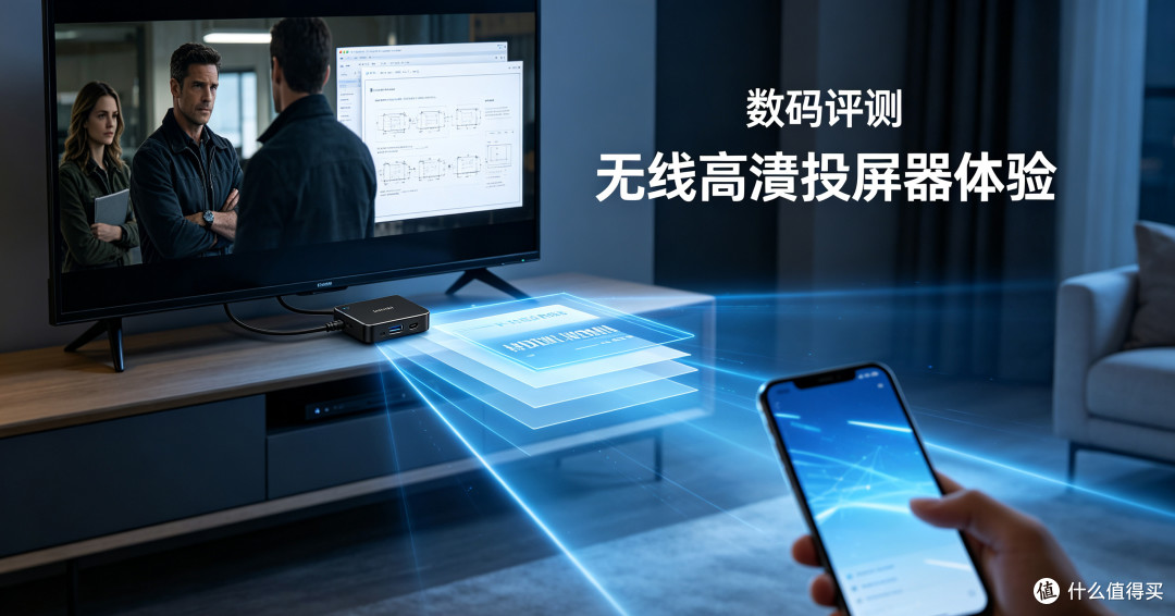 高清投屏器实测!手机秒变大屏观影神器