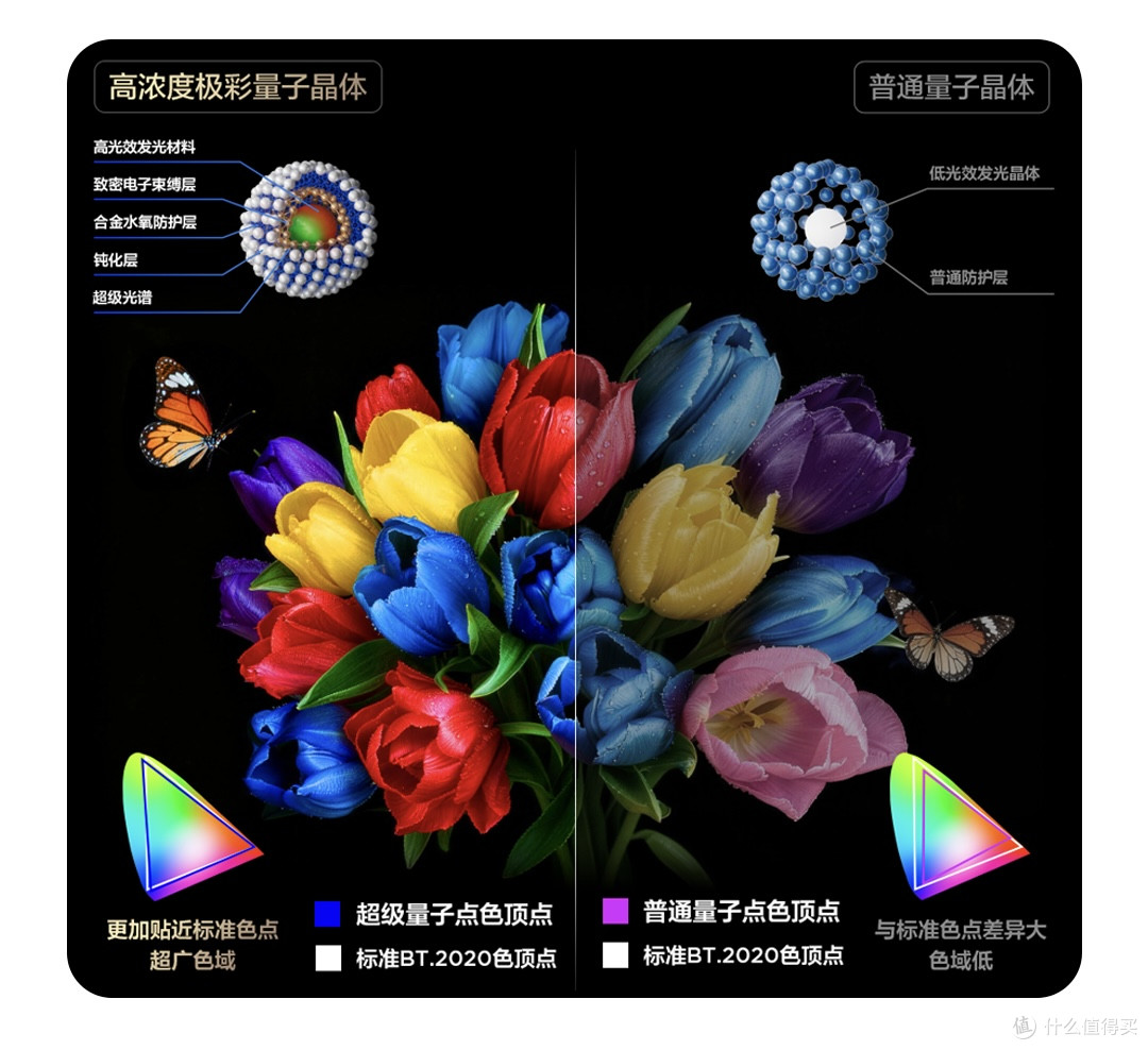 买Mini LED别被参数忽悠！弄懂屏上vs屏下高色域