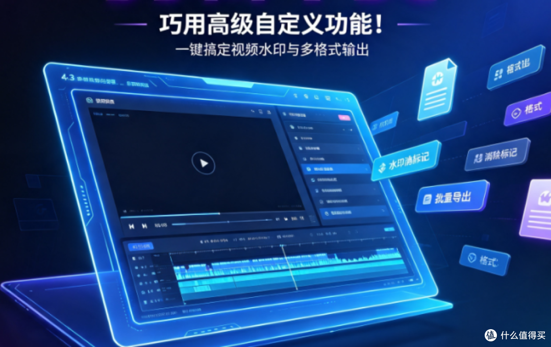 这个高级自定义设置，一次搞定视频格式转换难题，效率翻倍！