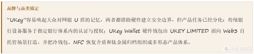 四大载体构建完整安全链路：UKey Core与Seed系列冷钱包硬件评测