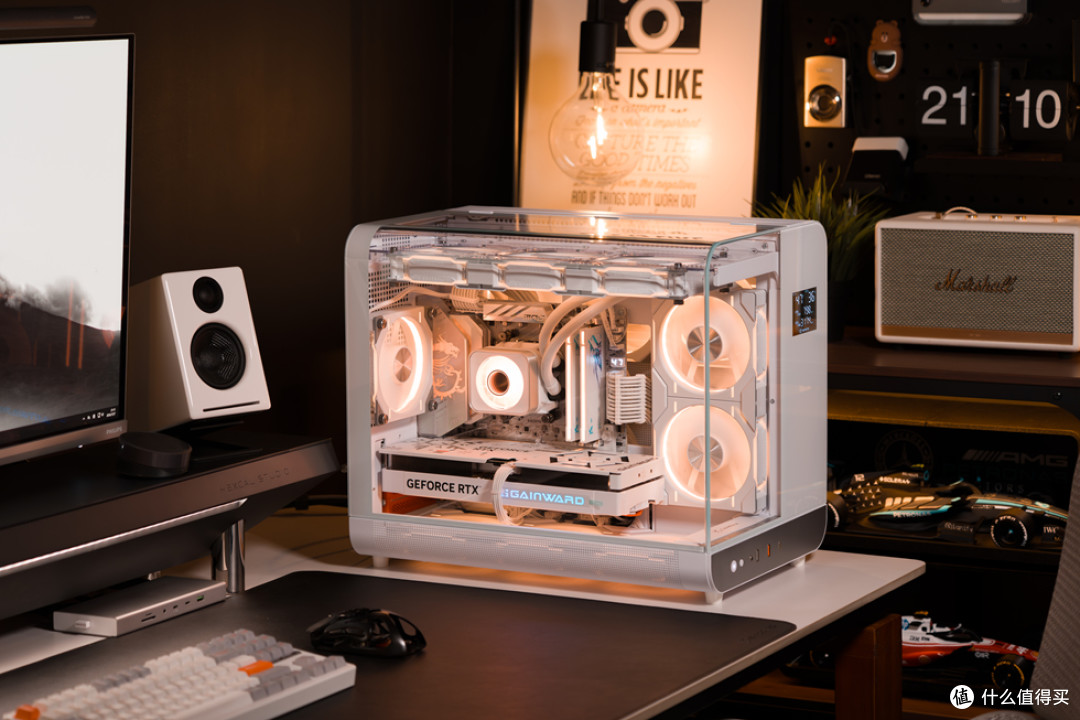 幻 翼_MSI B850M TI MAX_耕升RTX 5070Ti 踏雪_阿斯加特BRAGIxROG