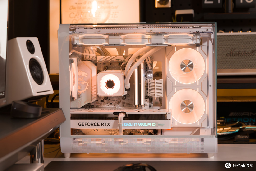 幻 翼_MSI B850M TI MAX_耕升RTX 5070Ti 踏雪_阿斯加特BRAGIxROG