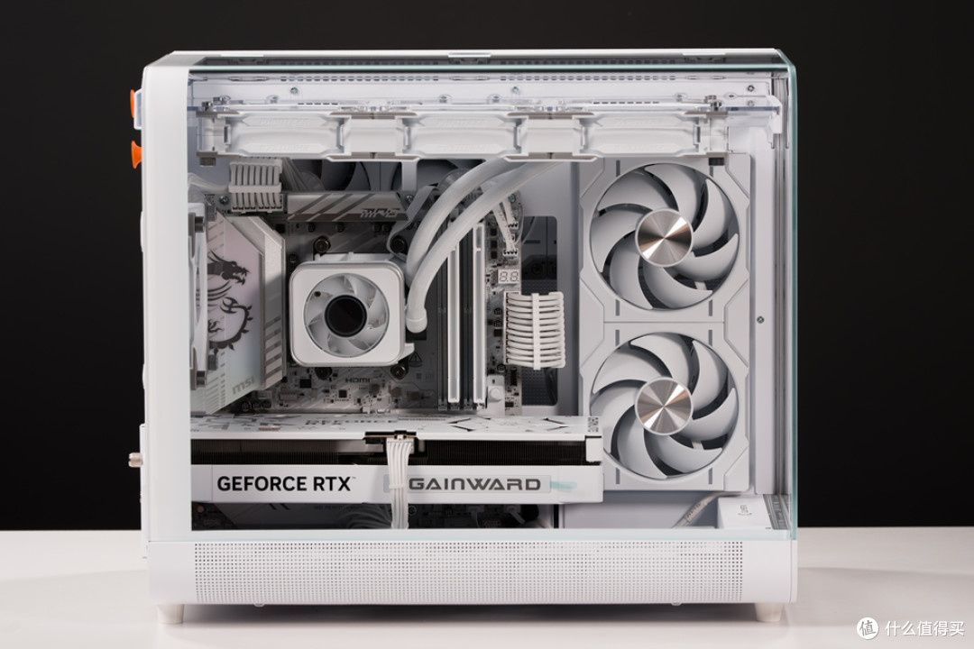 幻 翼_MSI B850M TI MAX_耕升RTX 5070Ti 踏雪_阿斯加特BRAGIxROG