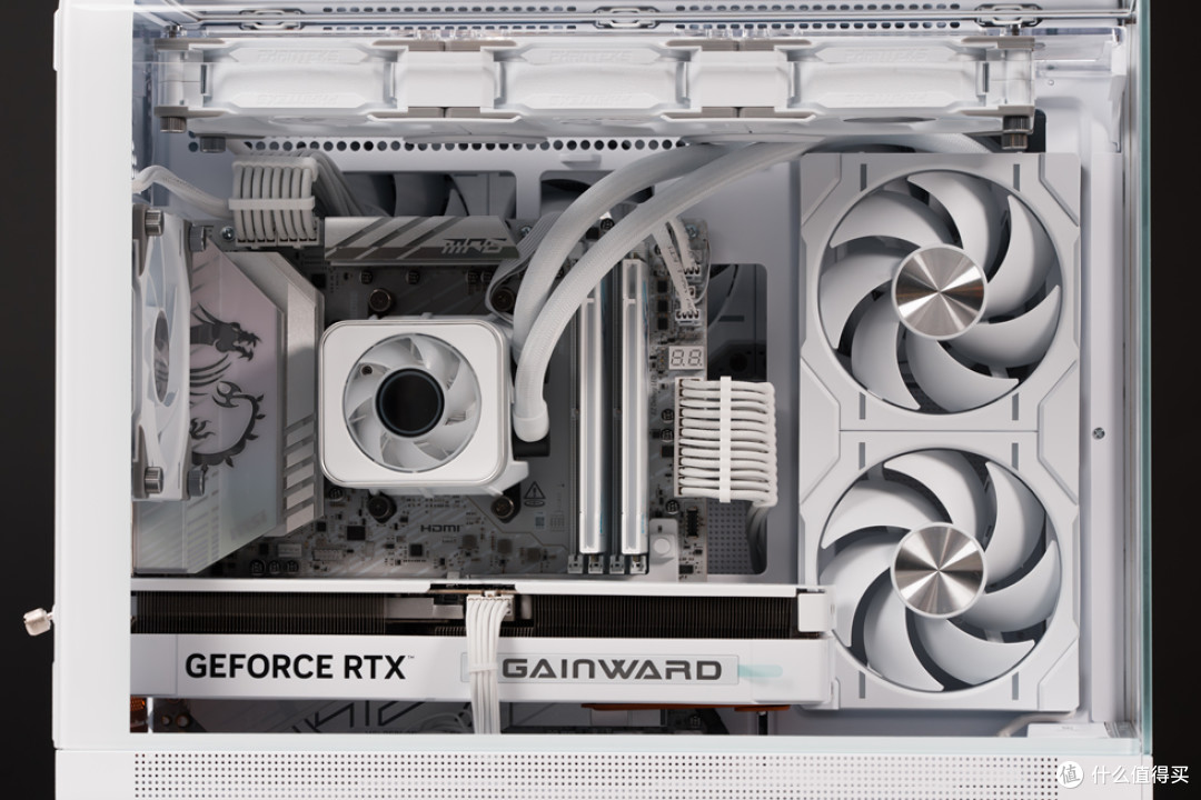 幻 翼_MSI B850M TI MAX_耕升RTX 5070Ti 踏雪_阿斯加特BRAGIxROG