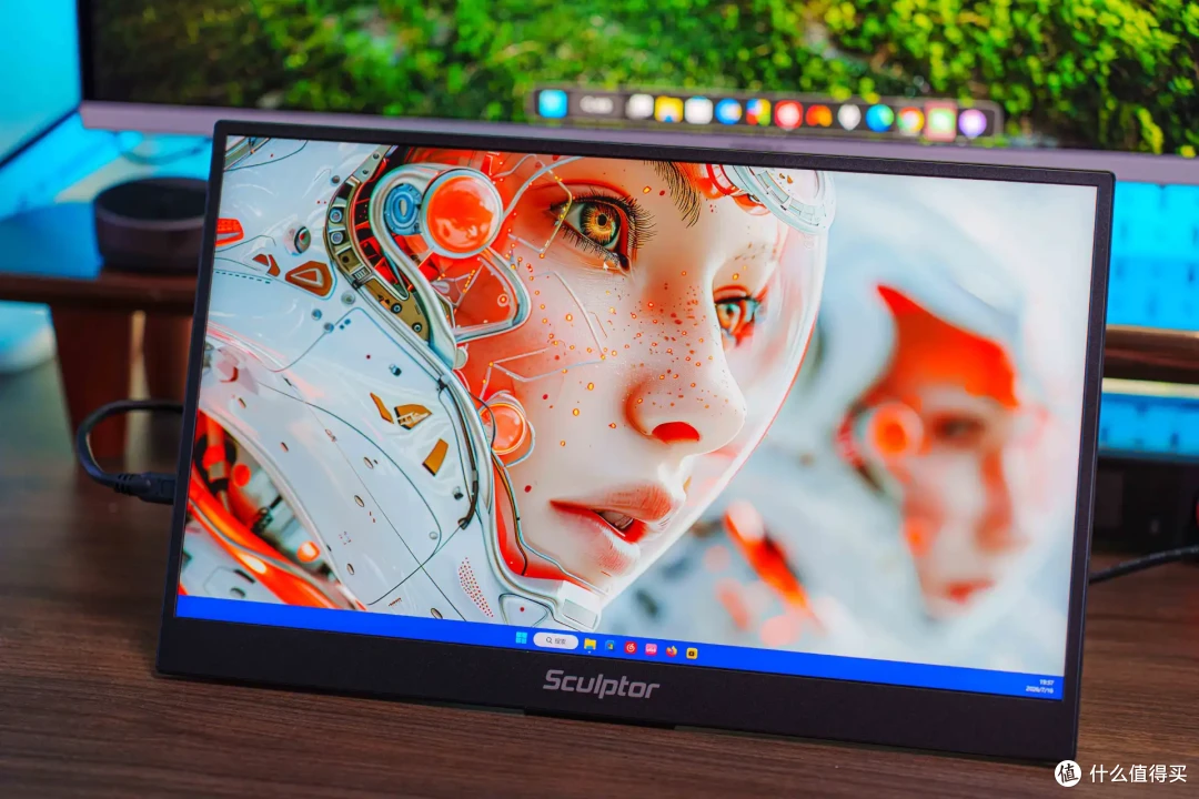 细腻画质天花板？282 PPI的便携屏了解下：雕塑家MU156LT