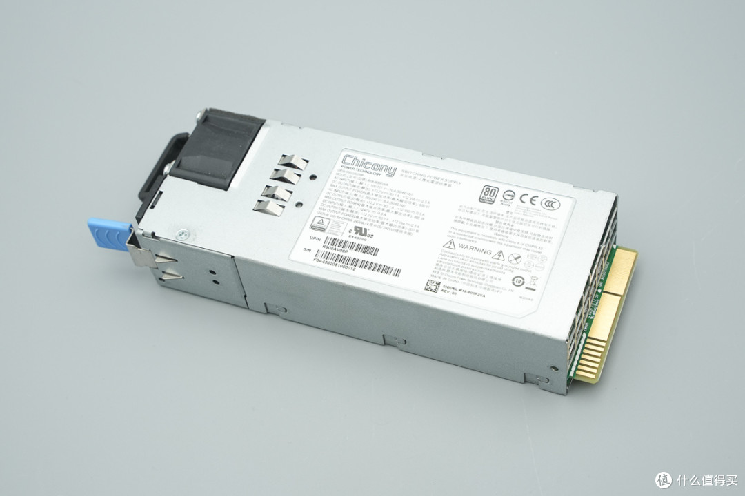 白金牌能效认证，群光800W CRPS碳化硅服务器电源拆解