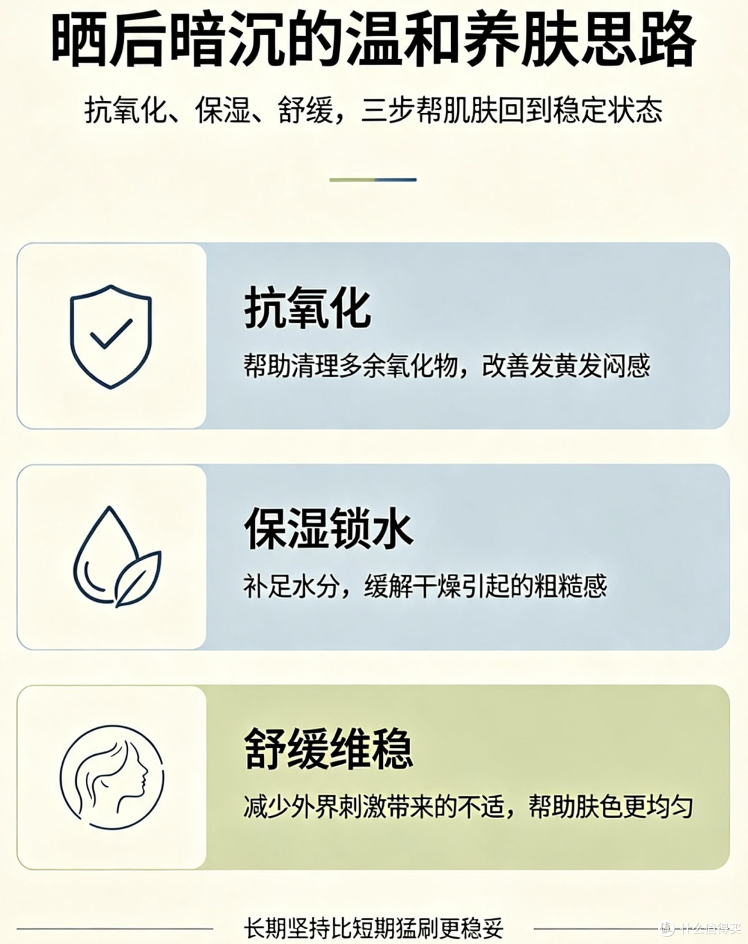 晒到暗沉粗糙？我的抗氧化温和养肤方案