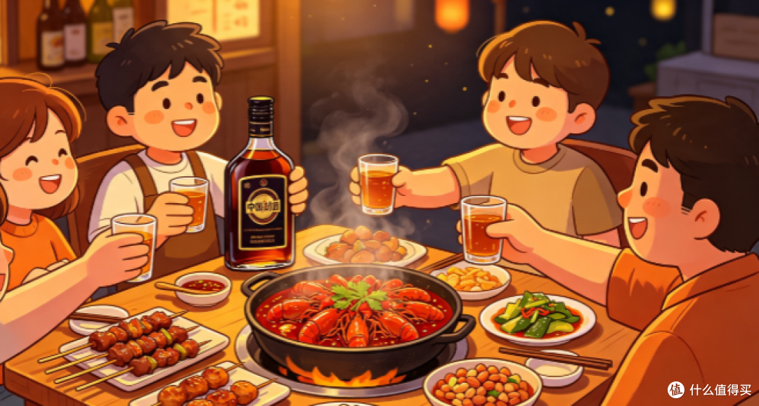 吃宵夜适合喝什么酒？中国劲酒的夜宵实测体验