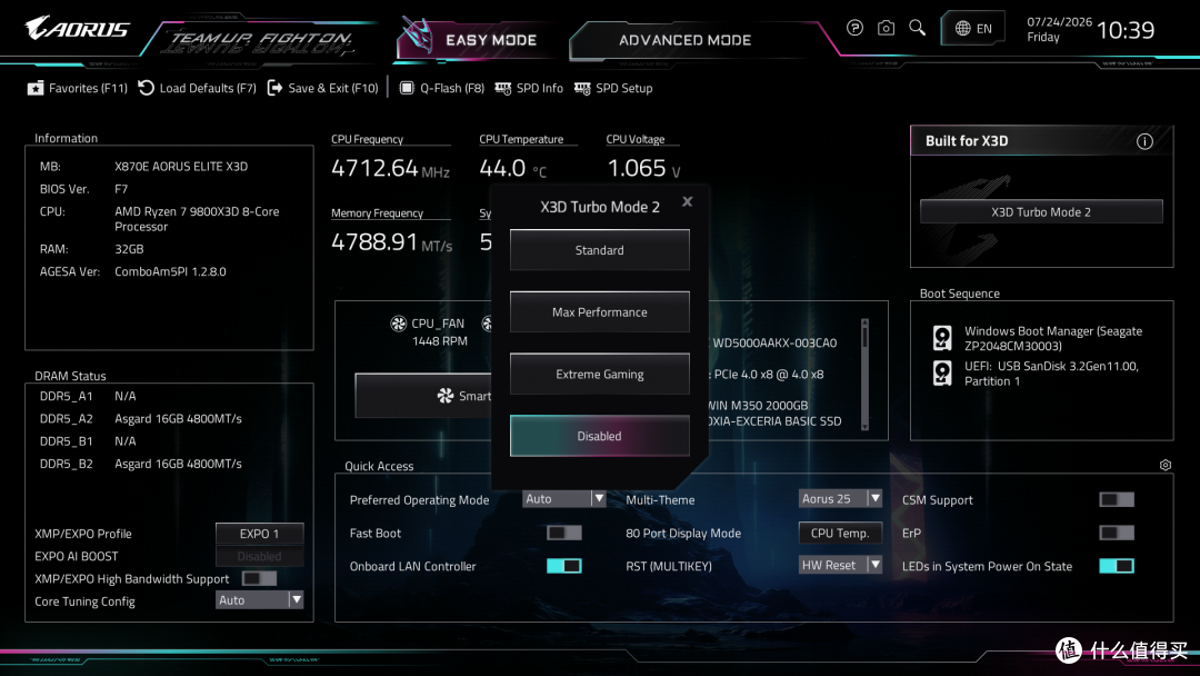 榨干AMD 9000 X3D系列处理器!技嘉X870E X3D小雕主板实测分享!