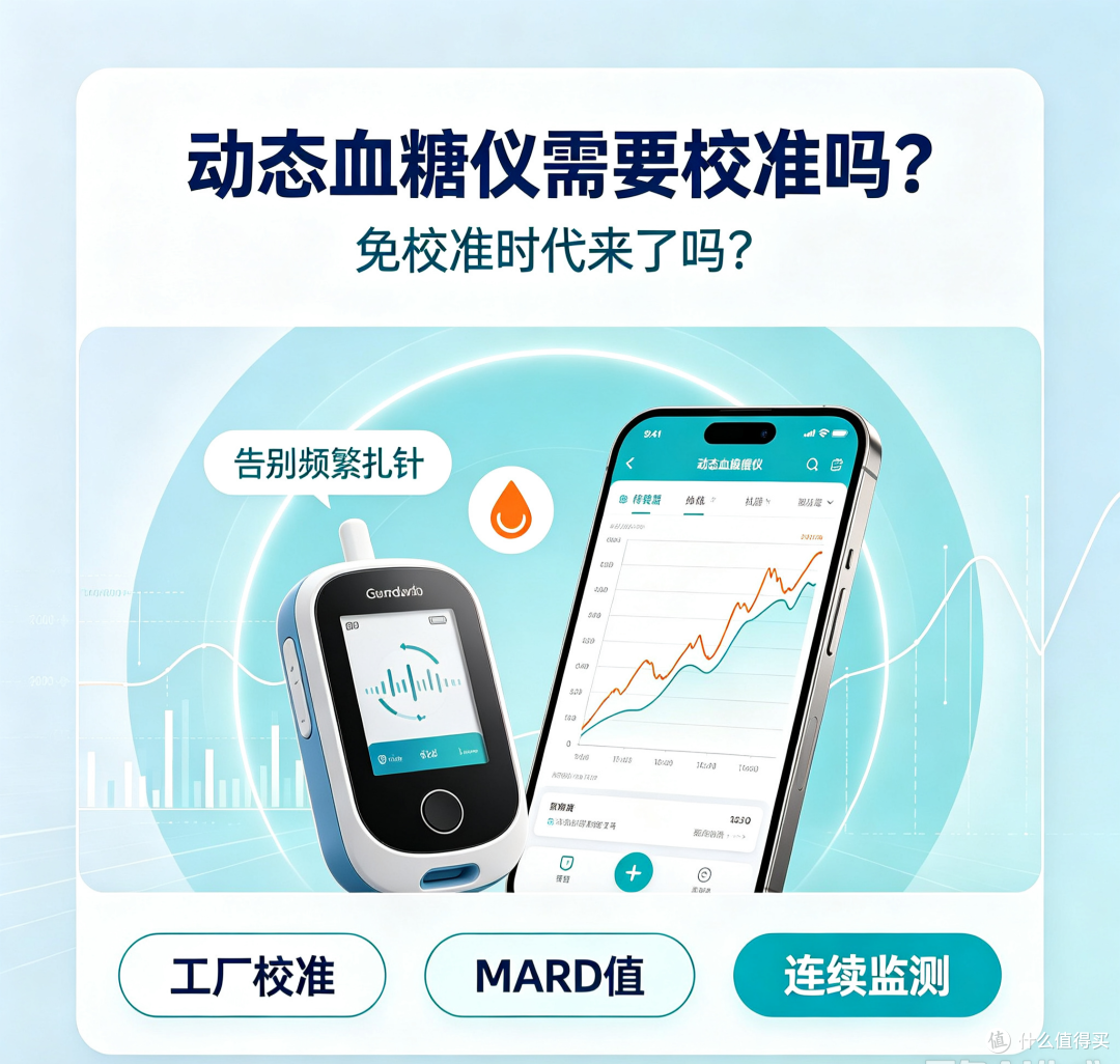 动态血糖仪需要校准吗？盘点几款“免校准”的动态血糖仪！