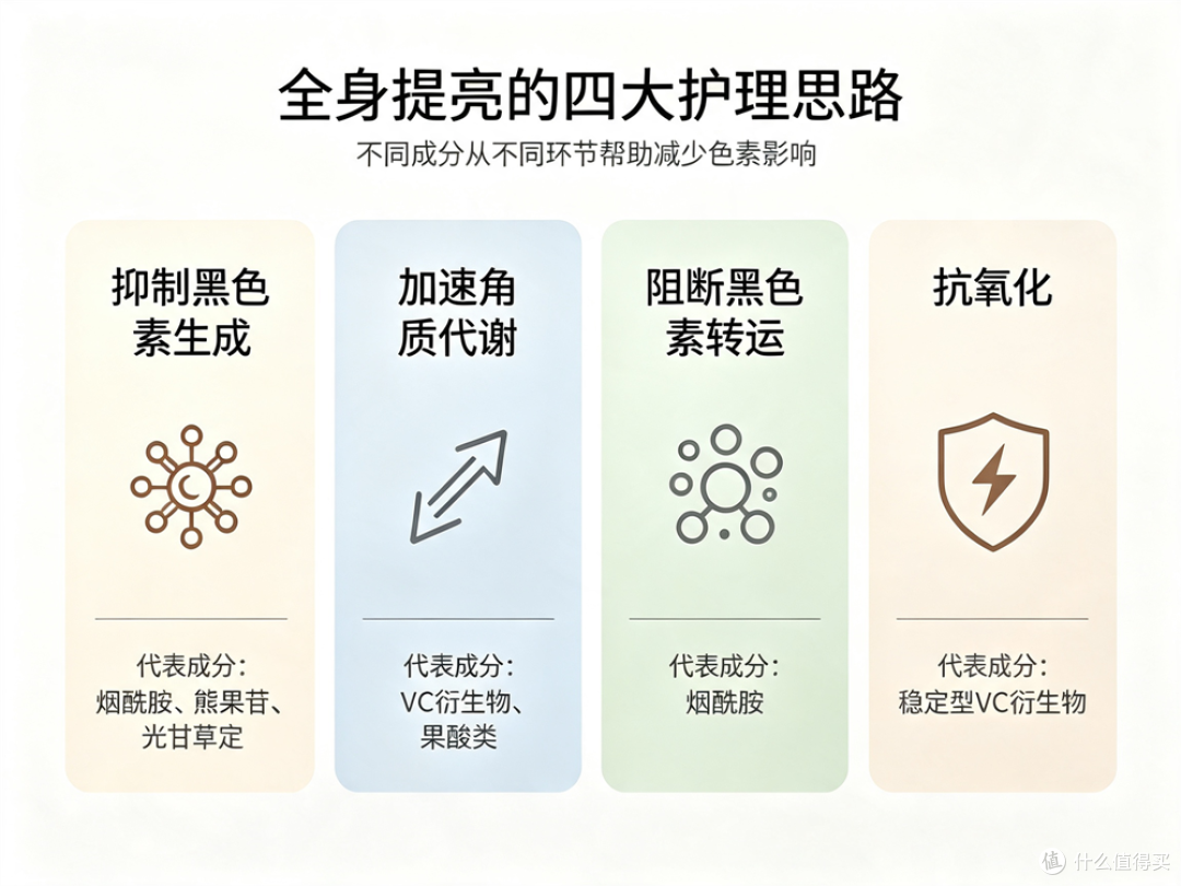 全身美白科普干货丨一文看懂变黑逻辑与褪黑思路