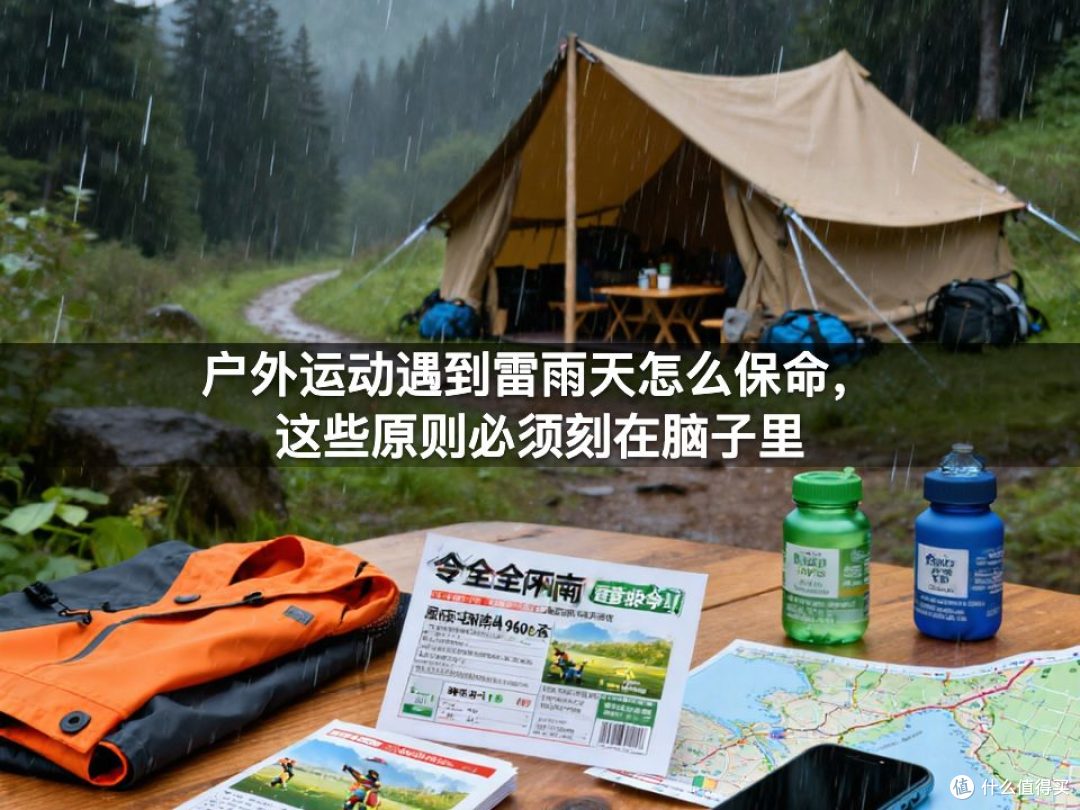 户外运动遇到雷雨天怎么保命，这些原则必须刻在脑子里